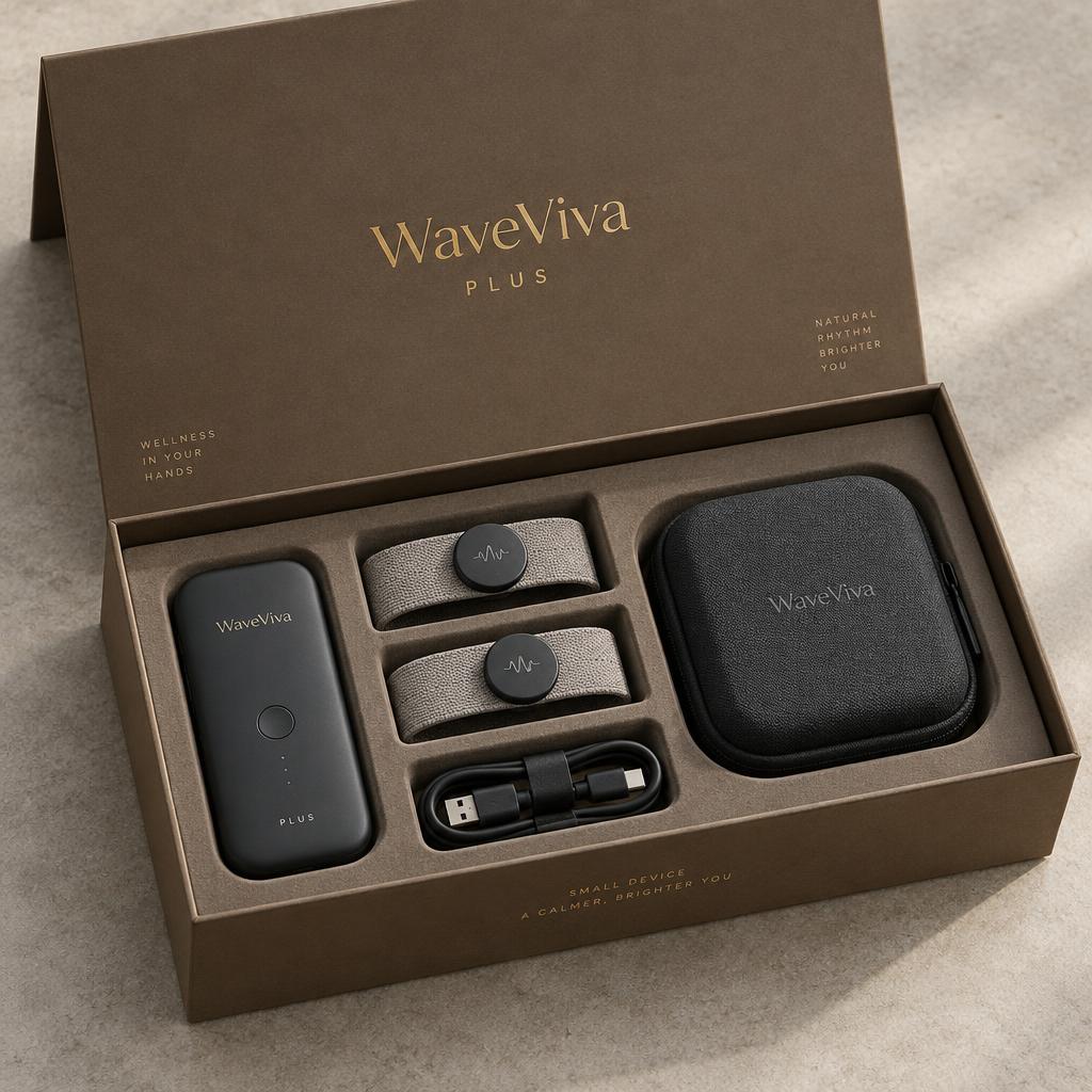 WaveViva Plus box and contents